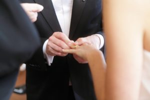 Ringtausch bei Hochzeit - Schützenhaus Remscheid